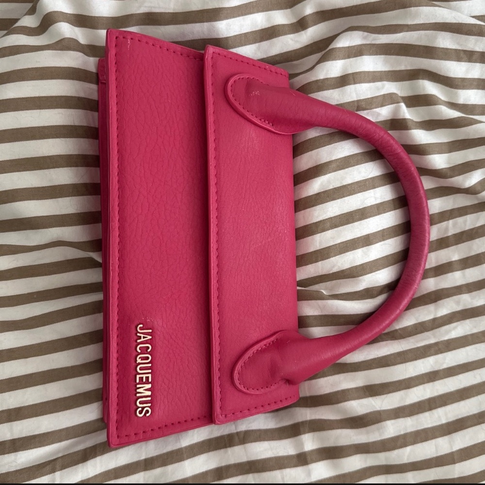 Jacquemus pink mini bag